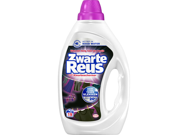 Zwarte Reus Wasmiddel vloeibaar gel zwart