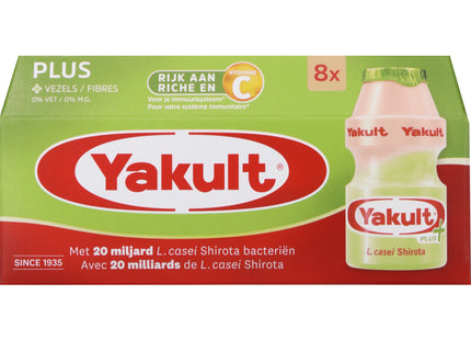 Yakult Plus perziksmaak 8-pack  Dutchshopper