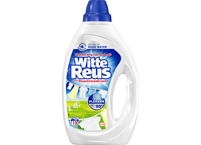 Witte Reus Wasmiddel vloeibaar gel wit