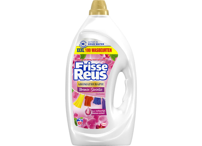 Frisse Reus Wasmiddel vloeibaar gel orchidee