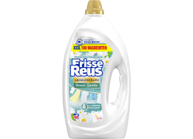 Frisse Reus Wasmiddel vloeibaar gel lotus amandel