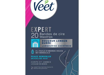 Veet Expert waxstrips benen sens