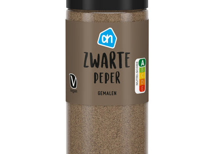 Zwarte peper gemalen