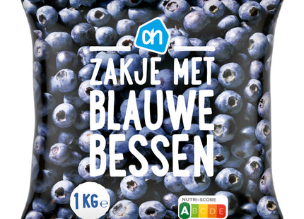 Zakje met blauwe bessen