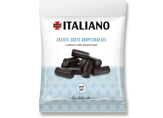 Italiano Zachte zoete dropstaafjes