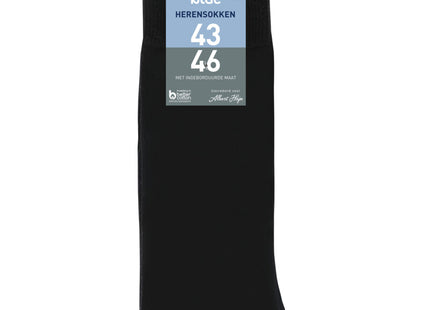 Blue Men's socks black 43-46