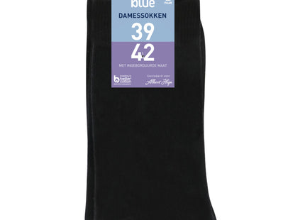 Blue Women's socks black size 39-42