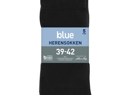Blue Men's socks black size 39-42