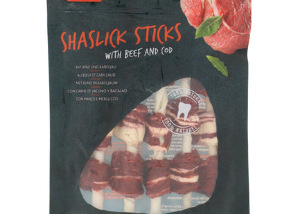 Pets Unlimited Shaslick sticks with beef and cod