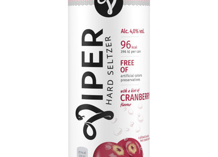 Viper Hard seltzer cranberry