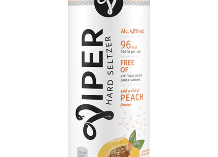 Viper Hard seltzer peach