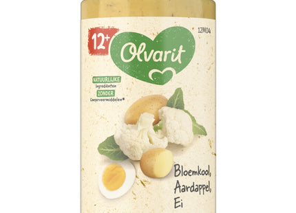 Olvarit 12+ months cauliflower potato egg