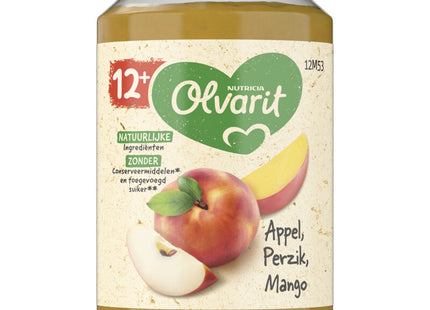 Olvarit 12+ months apple peach mango