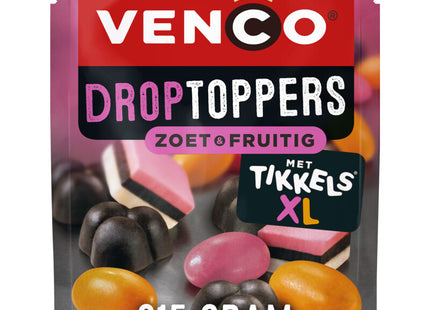 Venco Droptoppers zoet & fruitig