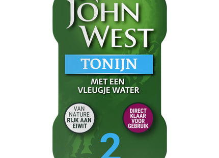 John West Tonijnstukken in water 2-pack