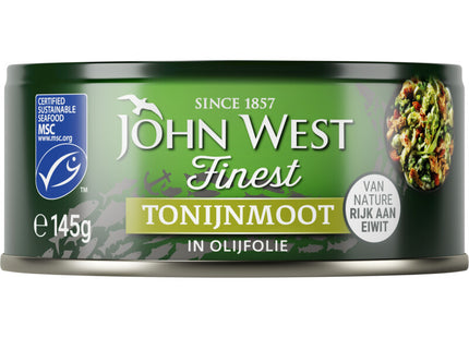 John West Tuna steak in olive oil msc