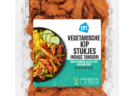 Vegetarische kipstukjes Indiase tandoori