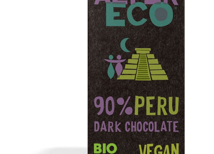 Alter Eco 90% peru dark chocolate vegan