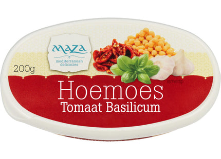 Maza Hoemoes tomaat basilicum