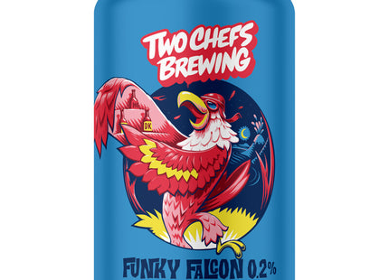 Two Chefs Brewing Funky falcon 0.2% non alcoholic pale ale
