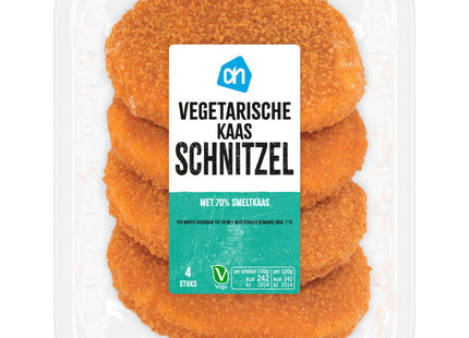 Vegetarian cheese schnitzel