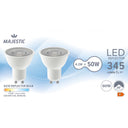 Majestic LED filament spotlight G10 50W 2-pack