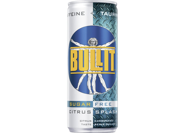 Bullit Energy drink suikervrij citrus