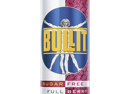 Bullit Energy drink suikervrij rode bessen