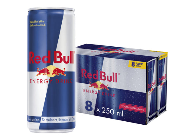 Red Bull Energy drink 8-pack voordeelverpakking