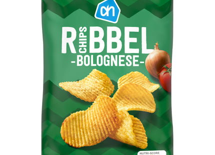 Ribbelchips bolognese