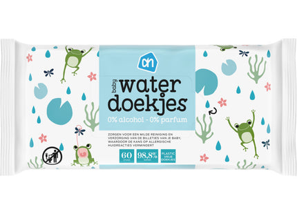 Baby water wipes