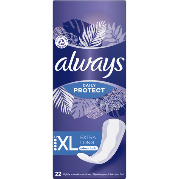 Always Extra protect long plus panty liner