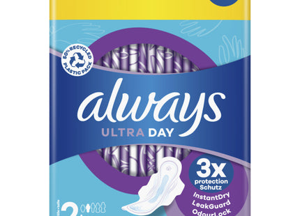 Always Ultra day long wings maandverband giga