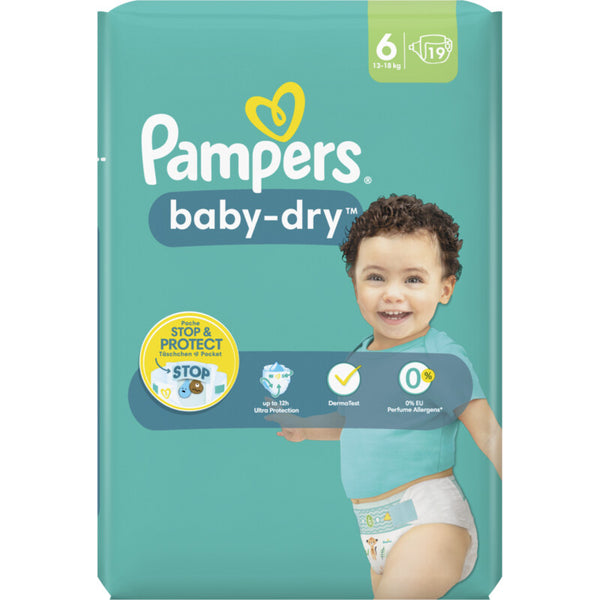 Pampers Baby dry luiers maat 6