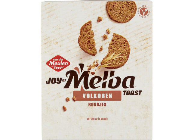 Van der Meulen Melbatoast volkoren rondjes