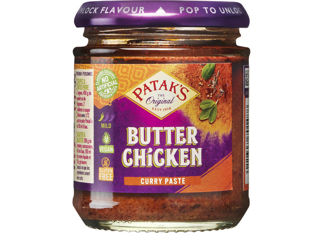 Patak's Butter chicken kruidenpasta