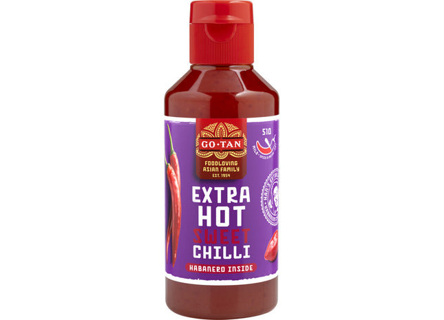 Go-Tan Chillisaus extra hot sweet chilli