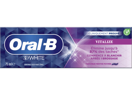 Oral-B 3D white vitalize toothpaste