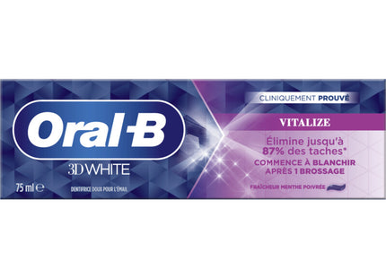 Oral-B 3D white vitalize toothpaste