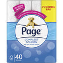 Page Compleet schoon toiletpapier
