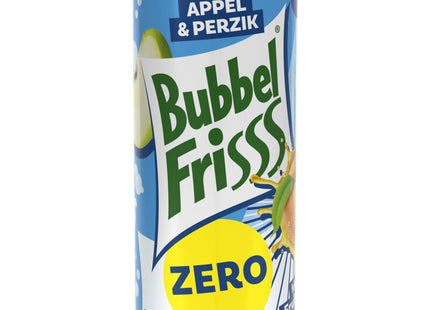 DubbelFrisss Bubbelfrisss appel & perzik zero