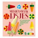 Melon-flavored ice lollies