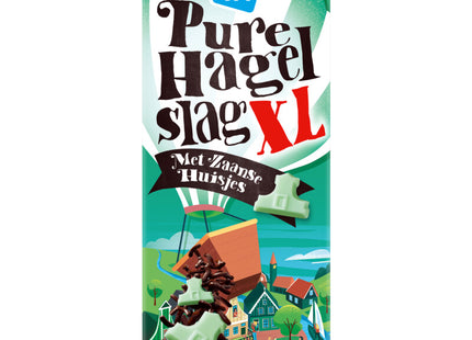 Pure hagelslag met Zaanse huisjes XL