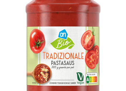 Organic pasta sauce traditional