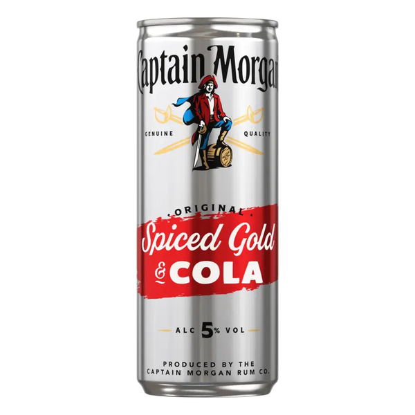 Captain Morgan Rum & cola