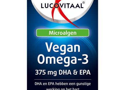 Lucovitaal Omega-3 375mg dha & epa capsules