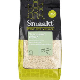 Smaakt Sesamzaad gepeld