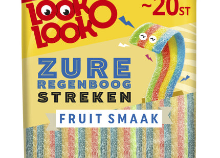 Look-O-Look Sour rainbow strokes fruit flavor value
