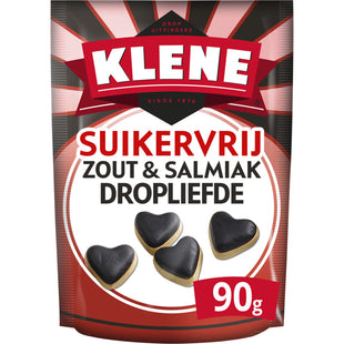 Klene Suikervrij zout & salmiak dropliefde