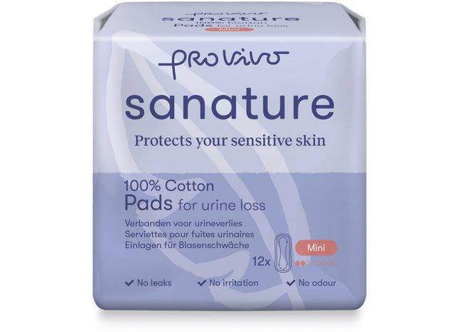 Sanature Cotton Inkontinenzeinlage Mini